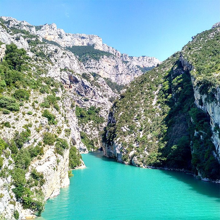 Les gorges du Verdon depuis le pont du Galetas vues par ROCKISDERS