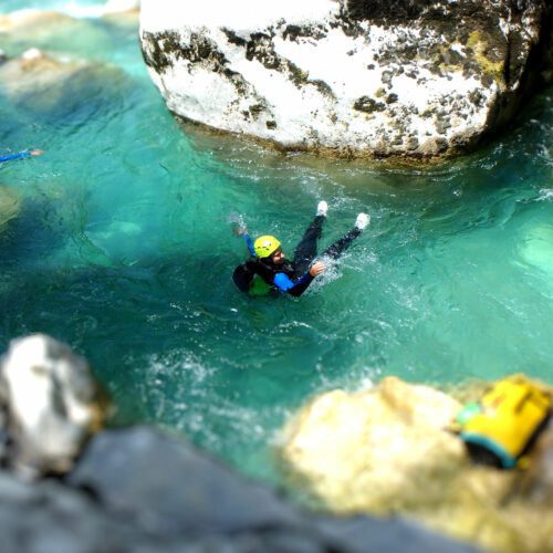 Canyoning dans la Ferné et le Verdon avec ROCKSIDERS