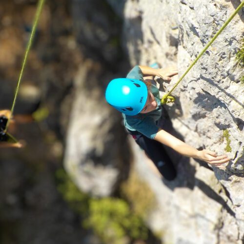 Grimper : initiation à l'escalade dans le Verdon avec ROCKSIDERS